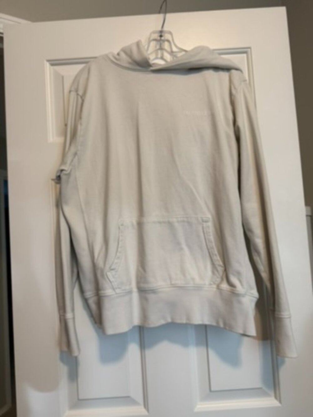 Talentless Cream Essential Pullover Hoodie Size S